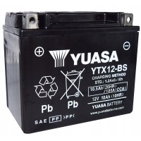 Аккумулятор мотоцикл yuasa ytx12 - bs 12v 10 , 5ah 180a японский оригинал