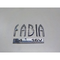 Эмблема VAG Fabia (1999 - 2007) 6Y0853687SFXC