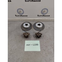 Задние тормозные суппорта с дисками Mercedes W203 Mercedes W203 C 2000-2007 A2034230798