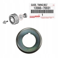 Подкладка направляющяя колёса ремня панели грм lexus is200 1g - fe oem