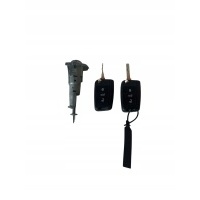 Комплект ключ вкладыш skoda 57b800375 6v0959752l