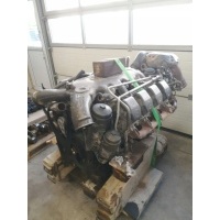 Ремонт двигатель mercedes - benz om502la v8 claas