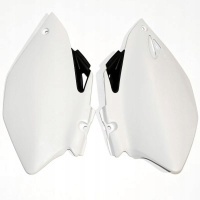 Нло дверные панели задняя yamaha yzf 250 / 450 06 - 09 цвет белый