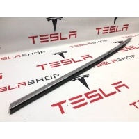 Молдинг двери задней левой Tesla Model S 2019 1038395-80-A,1095789-00-C