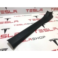 Накладка на порог Tesla Model X рест. 2022 1626482-98-B