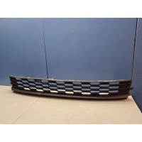 Решётка в бампер центральная Skoda Rapid 2013- 5JA853677C9B9