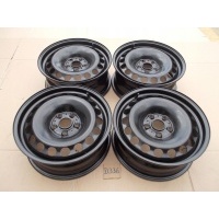 4× колесо штампованное volkswagen oe гольф v vi vii jetta eos touran ii caddy 6.5 