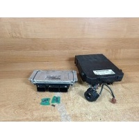 Блок управления комплект стартовый peugeot 307 1 , 6 16v 0261206943 9647480580