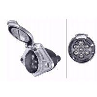 Разъем крюка фаркопа hella 8jb 003 833 - 001 7 пин