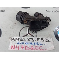 фланец (тройник) системы охлаждения BMW X3 2009 7800048