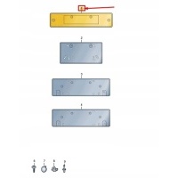 Audi a8 d5 фронт license plate холдер 4n0807285aa9b9