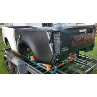 Isuzu d - max от 2020 , ящик , крышка багажника задняя , кпп платформа , zabudowa ,