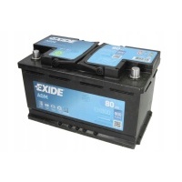 Аккумулятор exide agm 12v 80ah ek800 свежий