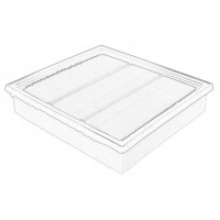 Фильтр воздушный panelowy подходит do: isuzu d - max ii 4jk1e5s - l - rz4e - tc 06.1