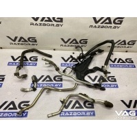 Патрубок автономного отопителя Volkswagen Touareg 1 2008 7L0815857B,7L0819750C