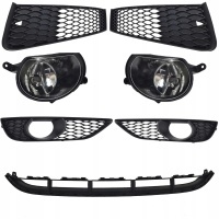 Audi q7 4l0 10 - 15r s - line fl решетки решётка боковое центральная туманки