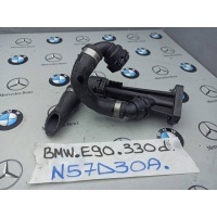 фланец (тройник) системы охлаждения BMW 3 2009 7803751