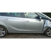 Порог правая отправка центральная opel zafira c 2012 - серебристый z176 ган