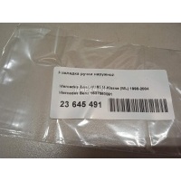 Накладка ручки наружной Mercedes Benz W163 M-Klasse (ML) (1998 - 2004) 1637660091
