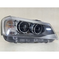 Bmw x3 f25 x4 f26 bi - xenon фара правый передняя переднее nieskrętna eu - отличный