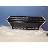 Решетка радиатора Hyundai Solaris 2017- OEM3038
