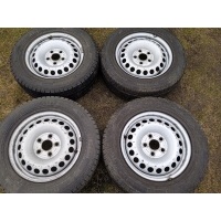 4× колесо штампованное volkswagen oe t5 t6 caravelle multivan 6.5 