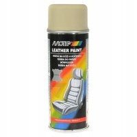 Motip leather vinyl paint лак для реставрации кожи spray 200ml бежевый
