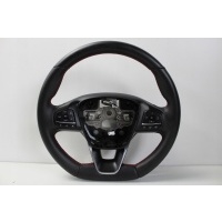Руль форд focus mk4 st - line кожа красная нить новая