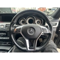 Руль трехспицевый чёрный pikowana f1 мерседес w212 е класса рестайлинг универсал