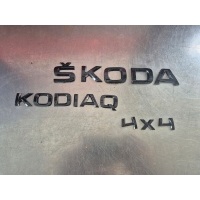 Skoda kodiaq надпись эмблема на крышку новый oe чёрный
