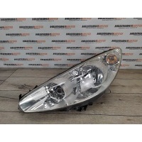 Фара галогеновая Peugeot 308 2012 6208X8, 9674040080, 6208X8, 1627682780