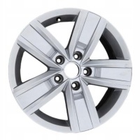 Колесо алюминиевая volkswagen t5 , t6 , multivan 7.0 