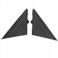 Т triangle plate trim replacement for fiat 500 2012?2017 carbon fiber стили