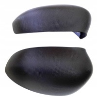 2× корпуса зеркал fiat 500 07 - 22 51977649 carbon