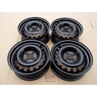 4× колесо штампованное opel oe vectra а astra f corsa b c d комбо c 5.5 