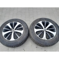 Колёсные диски алюминиевые kia sorento hyunday , 235 / 60 / 18 как новые całoroczne