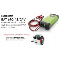 Prostownik bosch 0 687 000 169 бат 690 12 / 24 v 45 а