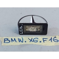 подсветка номера BMW X6 2016 7193293