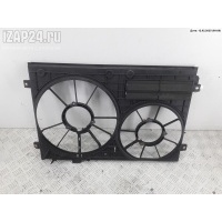 Диффузор (кожух) вентилятора радиатора Volkswagen Passat B6 2005 1k0121205g