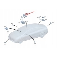 Mercedes - benz eqs v297 фронт multifunction camera a2239007436