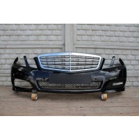 Бампер передняя хромированная мерседес е класса w212 09 - 13