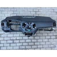 Volvo xc90 ii 15 - 24 панель консоль airbag чёрный оригинал кожа headup