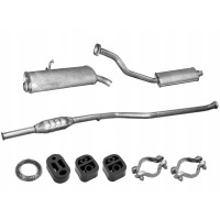 Citroen berlingo / peugeot партнер rok 2002 - 2008 1.9d - глушители комплект