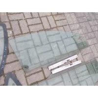 Стекло правый opel corsa c 3d