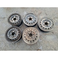 Колесо штампованное volkswagen oe 5.5 