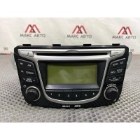 Б/У магнитола Hyundai Solaris RB 2014 961704L000GU, -Б/У Детали сняты с АВТОМОБИЛЯ