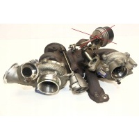 Volvo s60 ii v60 i s90 ii xc60 2.0 d4 d4204t5 турбокомпрессор biturbo uszk.