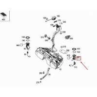 Датчик уровня топлива мерседес w212 a2124700400