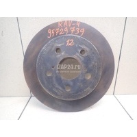 Диск тормозной задний Toyota NX 200/300H 2014 42431F4010