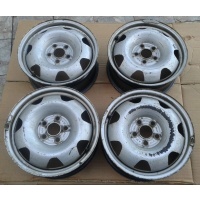 4× колесо штампованное volkswagen oe 7.5 